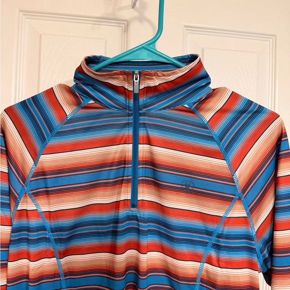 Ariat Multicolor Striped Long Sleeve Top - Picture 3 of 6
